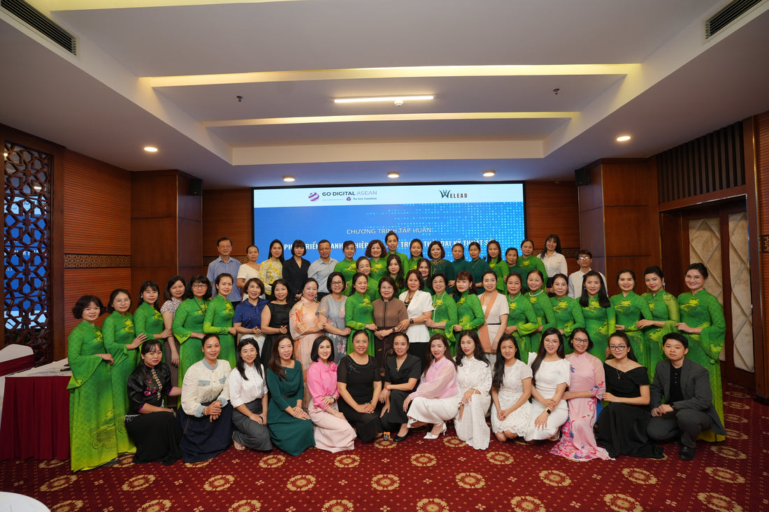 WeLead Organized "Develop Your Business in the Digital Age" Training Course for Female Entrepreneurs In Lao Cai, June 19, 2024